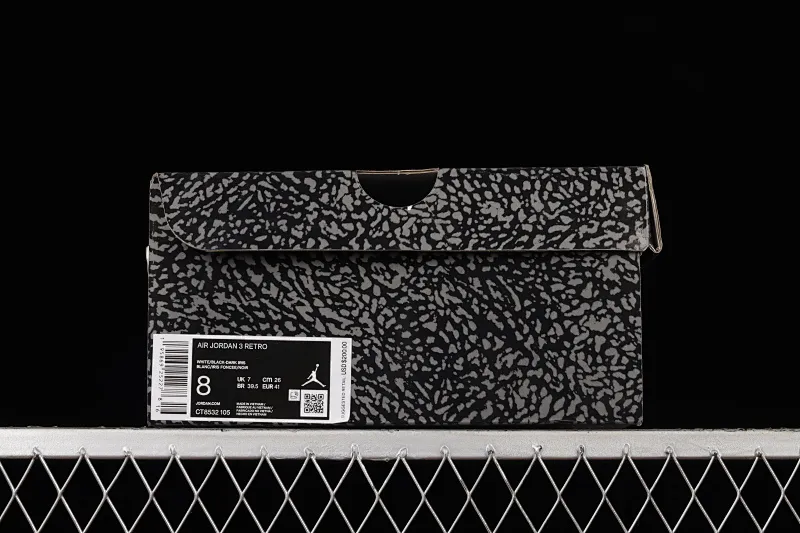 All categories Air Jordan Jordan series basketball shoes Air Jordan 3 Air Jordan 3 "Pine Green" AJ3 Joe 3 Villain Purple CT8532-105
